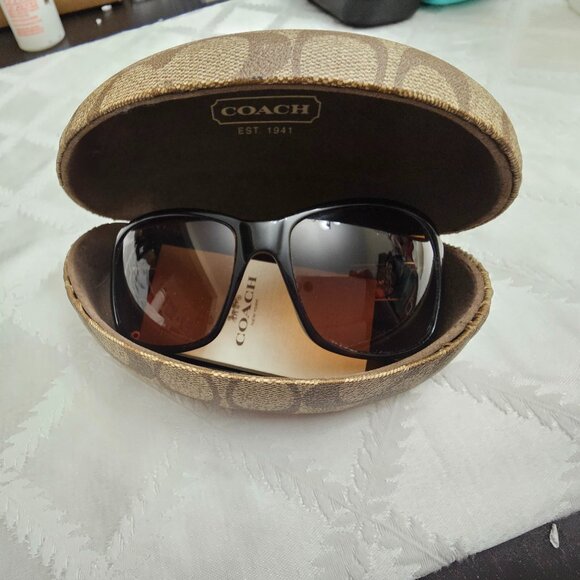 Coach Accessories - Coach Nina Sunglasses S494 in Tortoise!  Comes with Case!